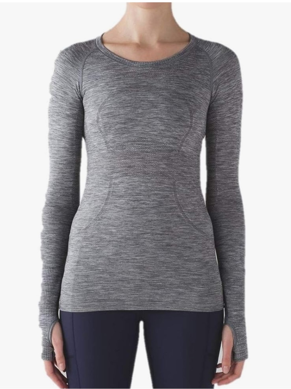 Lululemon Swiftly Tech Grey Long Sleeve